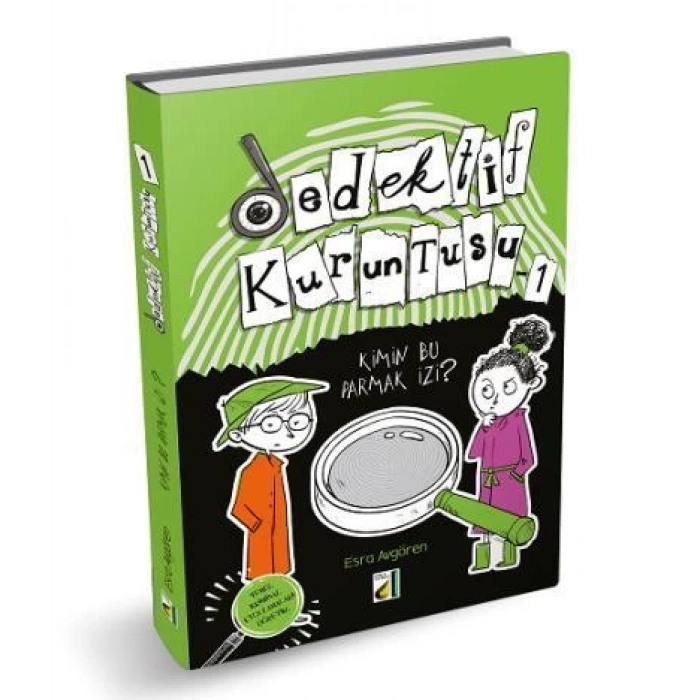 Dedektif Kuruntusu-1 - Kimin Bu Parmak İzi? - Esra Avgören - Damla Yayınevi