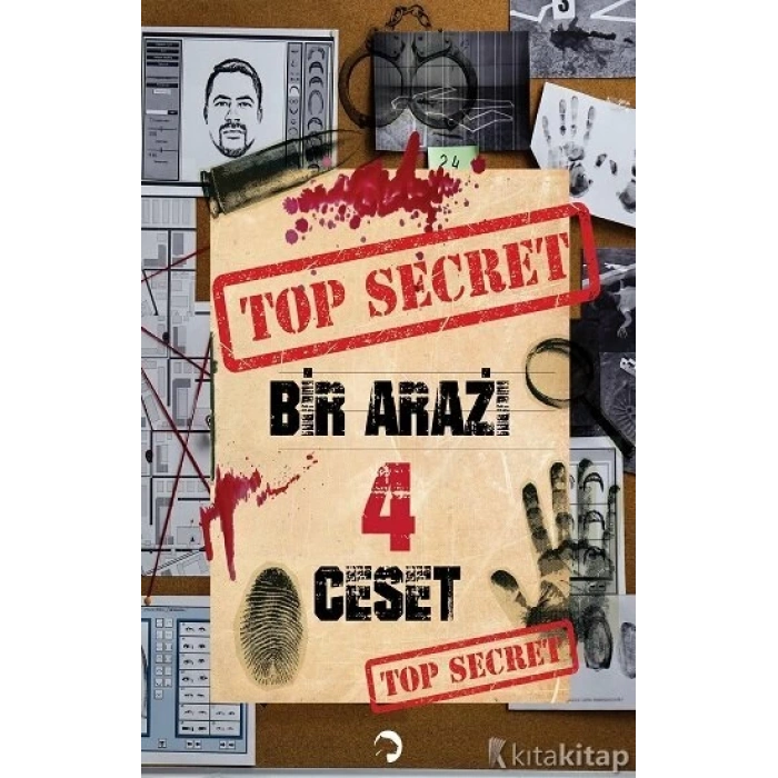 Dedektif Oyunu-Bir Arazi 4 Ceset -Leopar Yayınları