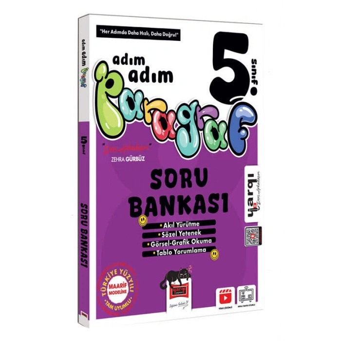 DERS ARKADAŞIM 5.SINIF ADIM ADIM PARAGRAF / YARGI YAYINLARI