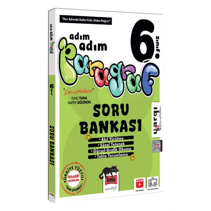 DERS ARKADAŞIM 6.SINIF ADIM ADIM PARAGRAF / YARGI YAYINLARI