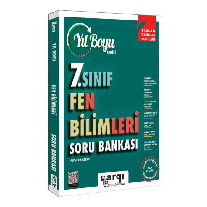DERS ARKADAŞIM 7.SINIF FEN BİLİMLERİ SORU YIL BOYU / YARGI YAYINLARI