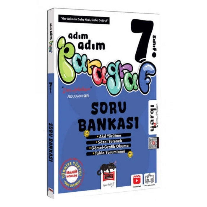 DERS ARKADAŞIM 7.SINIF ADIM ADIM PARAGRAF / YARGI YAYINLARI