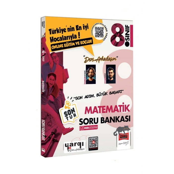 DERS ARKADAŞIM 8.SINIF LGS MATEMATİK SON TUR SORU BANKASI / YARGI YAYINLARI