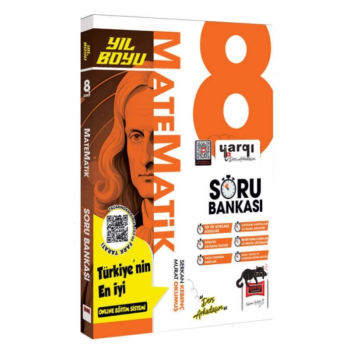 DERS ARKADAŞIM LGS 8.SINIF MATEMATİK YIL BOYU SORU BANKASI / YARGI YAYINLARI