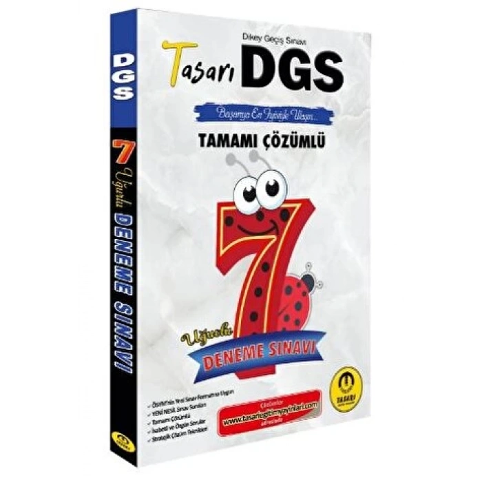 DGS 7 Uğurlu Deneme Sınavı  - Tasarı Yayınları