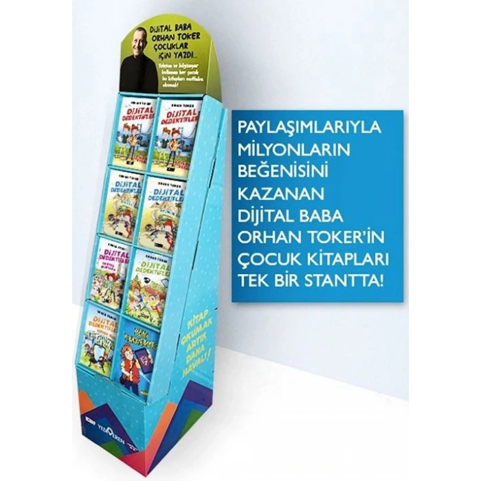 Dijital Dedektifler 210 Kitap Stand - Acayip Kitaplar