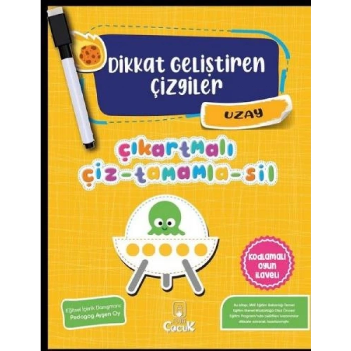 Dikkat Geliştiren Çizgiler-Uzay - Filoki Çocuk
