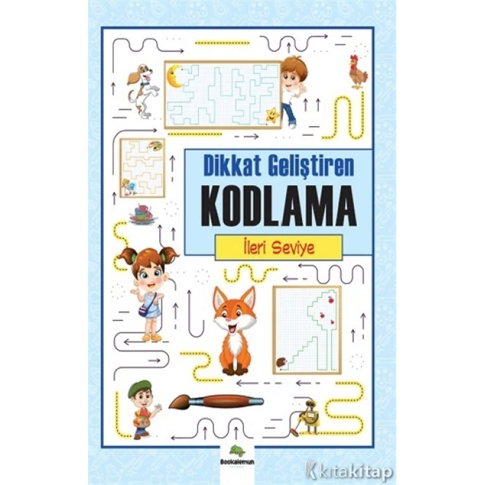 Dikkat Geliştiren Kodlama İleri - Bookalemun Yayınları