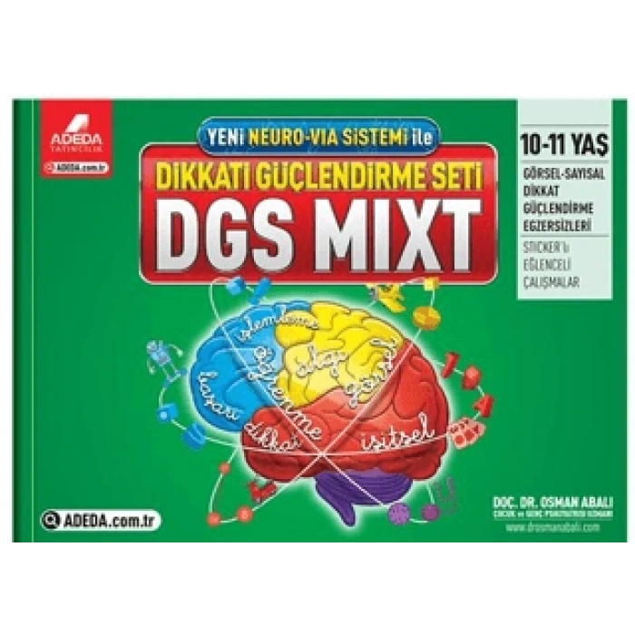 Dikkati Güçlendirme Seti Mixt 10-11 Yaş-Komisyon-Adeda Yayınları