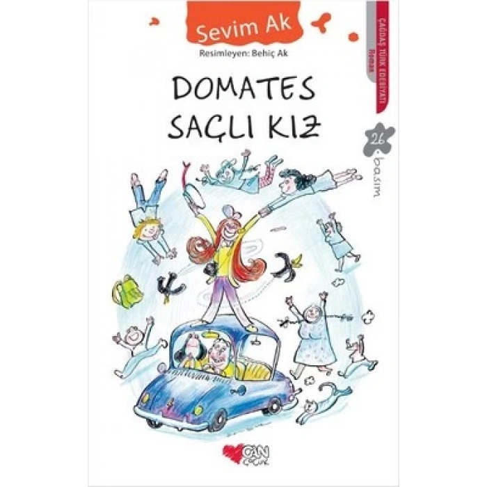 Domates Saçlı Kız - Sevim Ak - Can Çocuk Yayınları