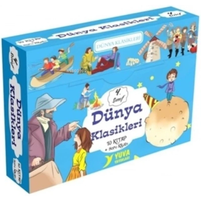 Dünya Klasikleri(10 Kitap) 4.Sınıf Hikaye - Yuva Yayınları