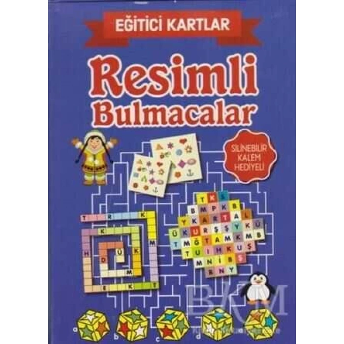 Eğitici Kartlar-Resimli Bulmacalar - Teleskop Yayınları