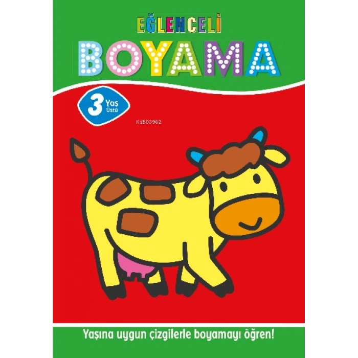 Eğlenceli Boyama kitabı – 3 Yaş Üstü 4’lü Pastel Boya Hediyeli - Muhammet Cüneyt Özcan- Parıltı yayıncılık