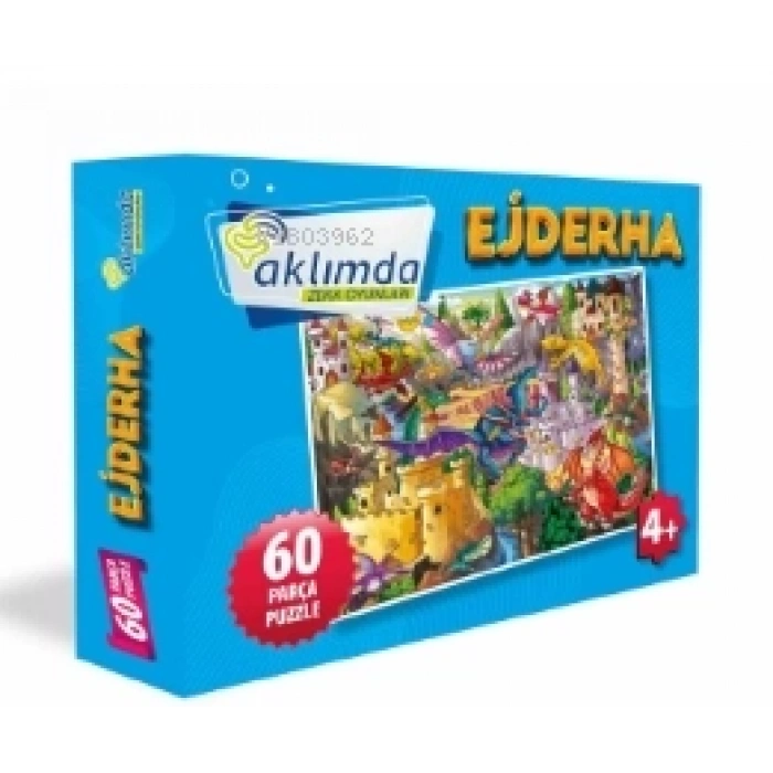 Ejderha 60 Parça Puzzle - Aklımda Zeka Oyunları
