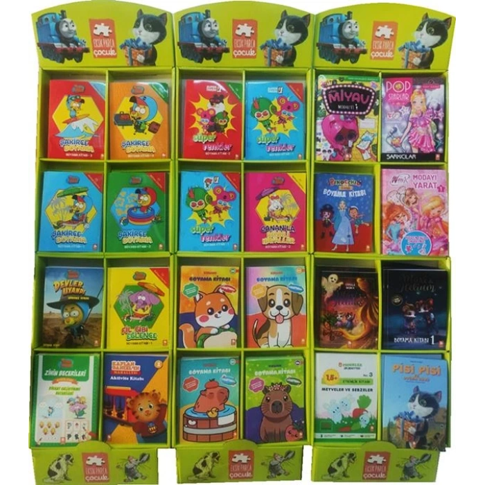 Eksik Parça Yayınları Boyama - Çıkartma Stand