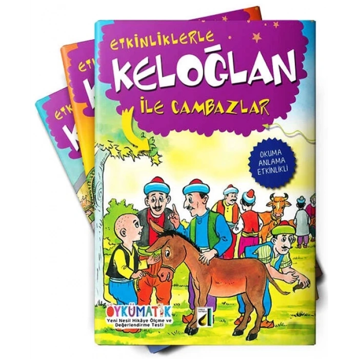 Etkinliklerle Keloğlan- (6 Kitap 1.Ve 2.Sınıflar)-Damla Yayınları
