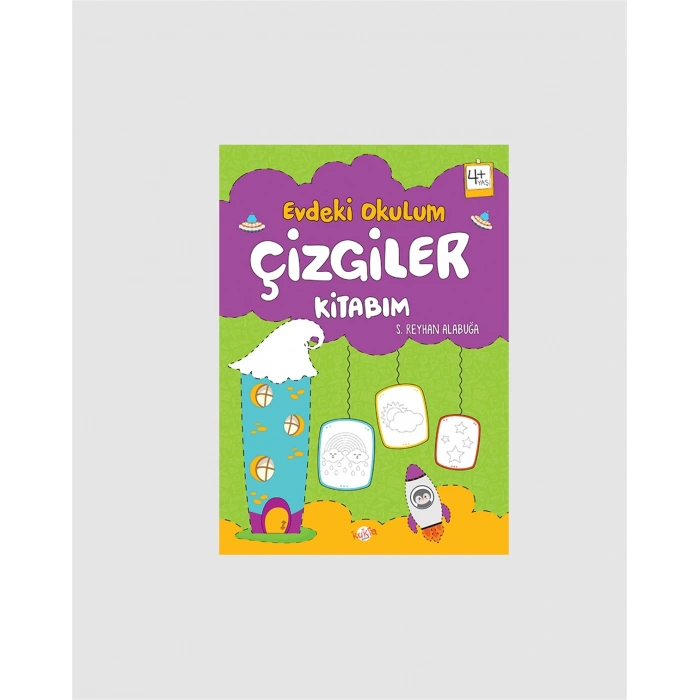 Evdeki Okulum Çizgiler Kitabım - Kukla Yayınları