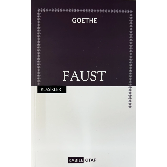 Faust - Goethe - Kabile Kitap
