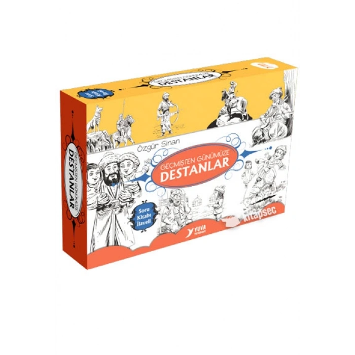 Geçmişten Günümüze Destanlar 4.Sınıf Hikaye Seti (10 Kitap) - Yuva Yayınları