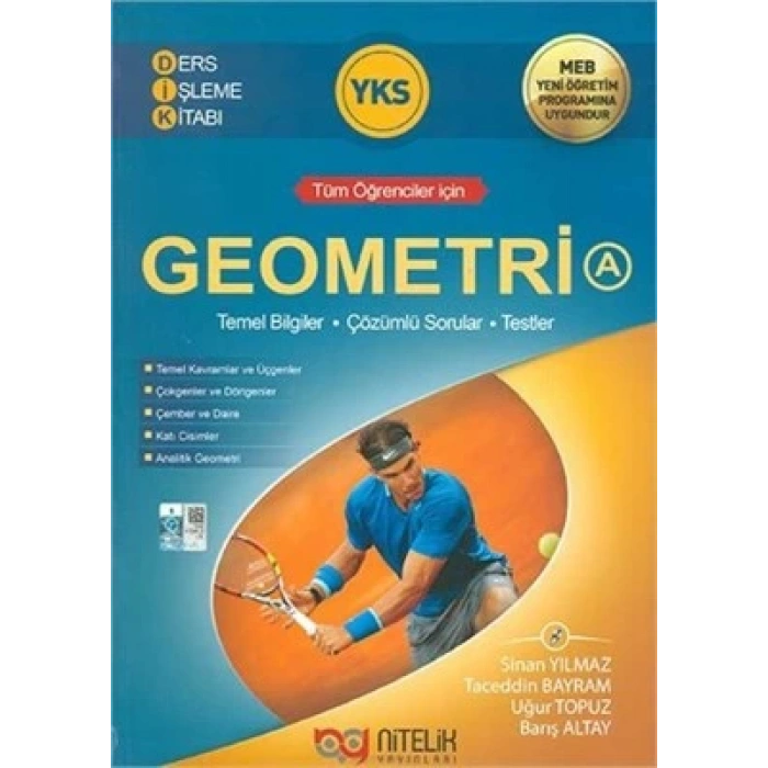 GEOMETRİ DERS İŞLEME KİTABI A YKS YENİ -NİTELİK YAYINLARI