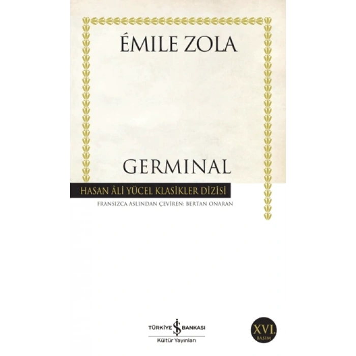 Germinal - Emile Zola - İş Bankası Kültür Yayınları