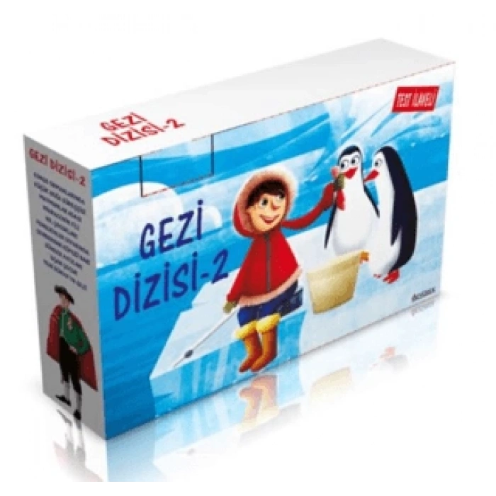 Gezi Dizisi-2 (10 Kitap + Test İlaveli) 3. sınıf hikaye seti - Özyürek Yayınları