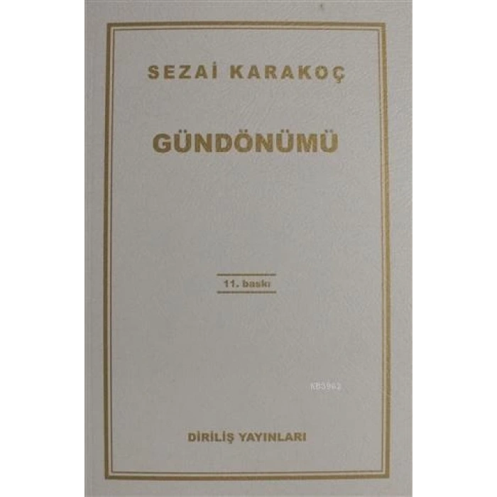 Gün Dönümü - Sezai Karakoç - Diriliş Yayınları