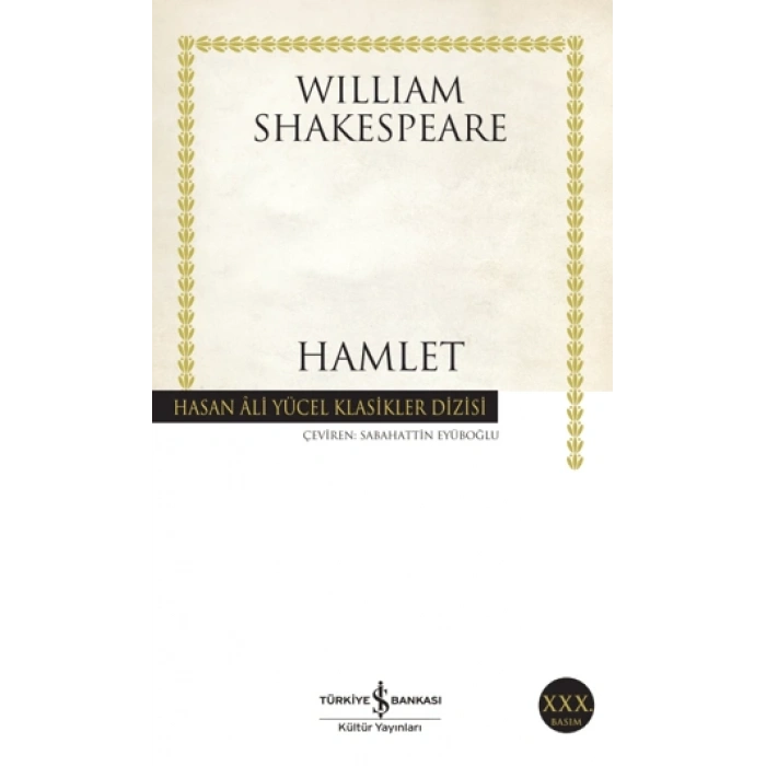 Hamlet - William Shakespeare - İş Bankası Kültür Yayınları
