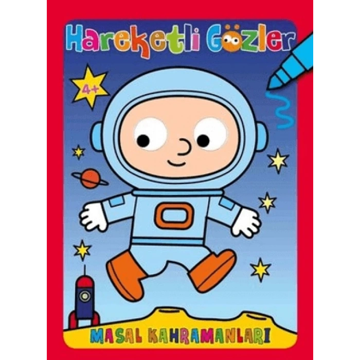 Hareketli Gözler Masal Kahramanları -(Okul Öncesi)- Sıfır Altı Yaş Yayınları