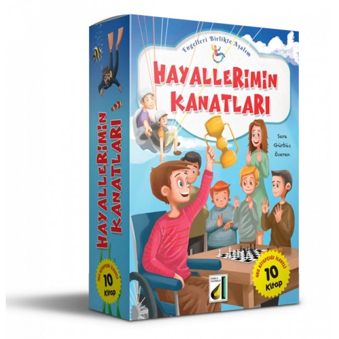 Hayallerimin Kanatları(10 Kitap) - Sara Gürbüz Özeren - Damla  Yayınları