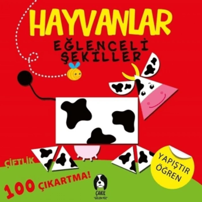 Hayvanlar - Eğlenceli Şekiller Çiftlik-Kolektif-Çakıl Yayınları