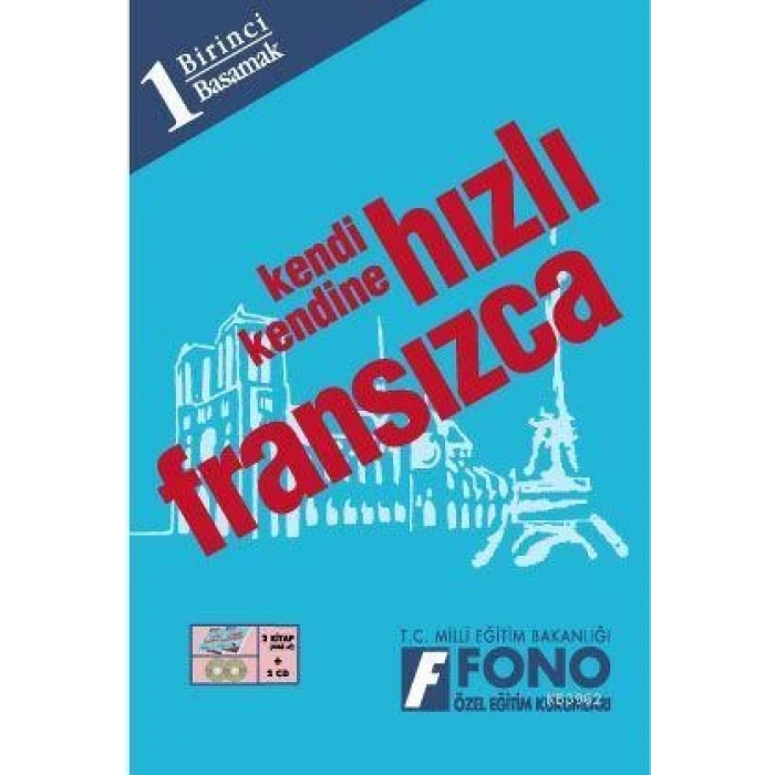 Hızlı Fransızca 1.Basamak(3Kitap+3Cd) - Fono Yayınları