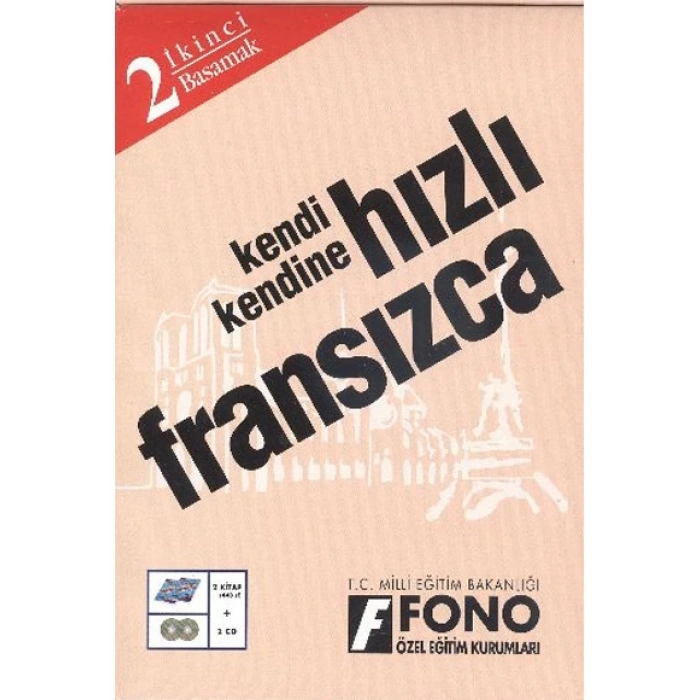 Hızlı Fransızca 2. Basamak Seti Kutulu - Fono Yayınları
