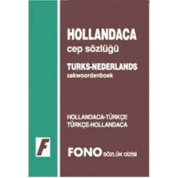 Hollandaca Cep Sözlüğü - Fono Yayınları