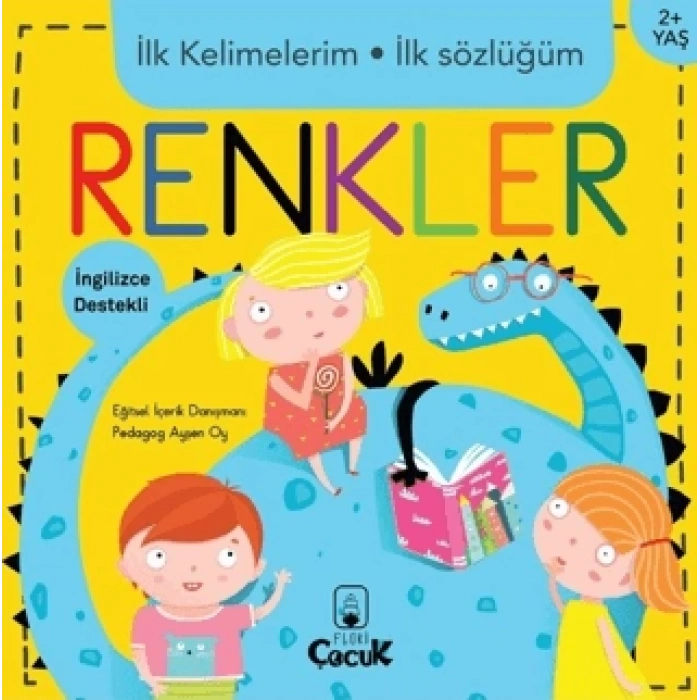 İlk Kelimelerim İlk Sözlüğüm Renkler - Floki Çocuk
