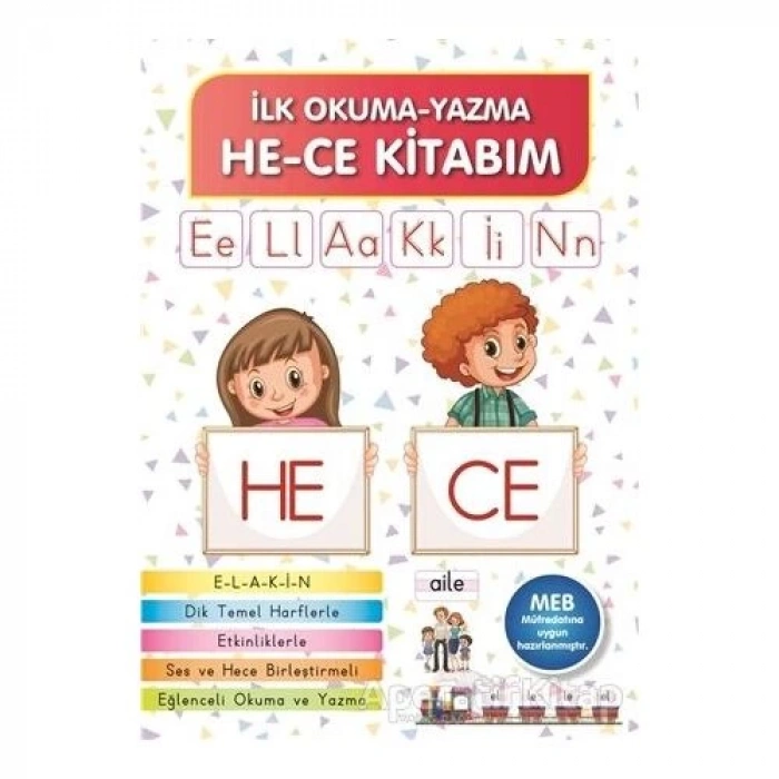 İlk Okuma Yazma Hece Kitabım - Parıltı Yayınları