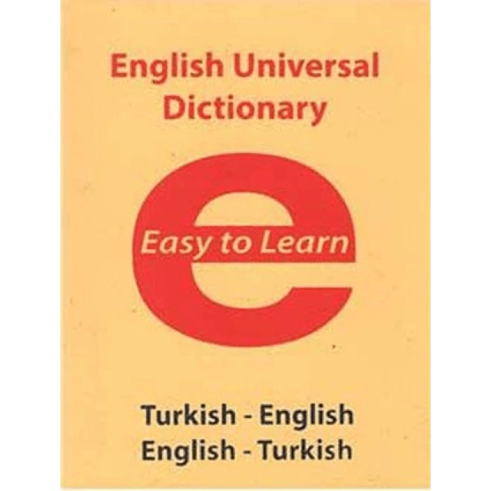 İlköğretim Türkçe İngilizce- İngilizce Türkçe Sözlük- Evrensel İletişim Yayınları