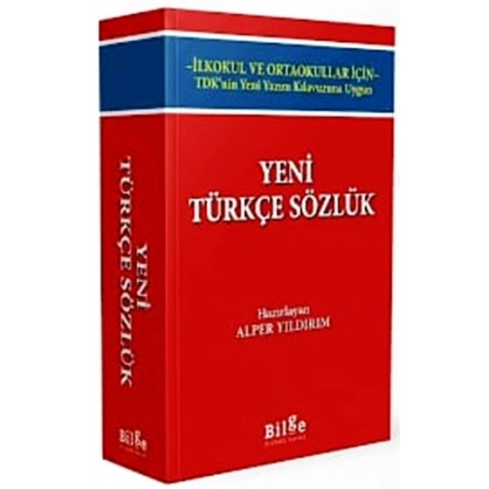 İlköğretim Yeni Türkçe Sözlük 2.Hamur Karton Kapak - Bilge Kültür Yayınları