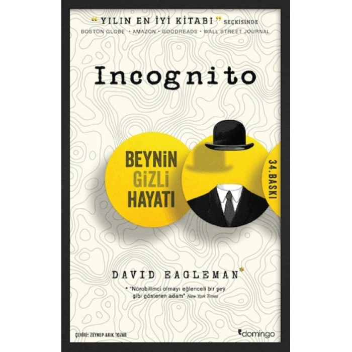 İNCOGNİTO - BEYNİN GİZLİ YANI / DAVİD EAGLEMAN / DOMİNGO YAYINLARI