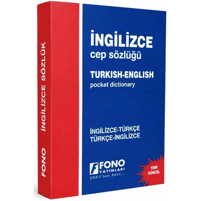 İngilizce Cep Sözlük Fono Yayınları