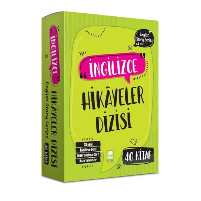 İngilizce Hikayeler Dizisi (40 Kitap Set) -  Ema Çocuk Yayınları