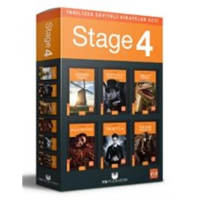 İngilizce Seviyeli Hikayeler Seti Stage-4 - MK Publications