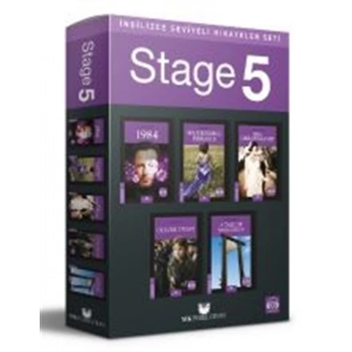 İngilizce Seviyeli Hikayeler Seti Stage-5 - MK Publications