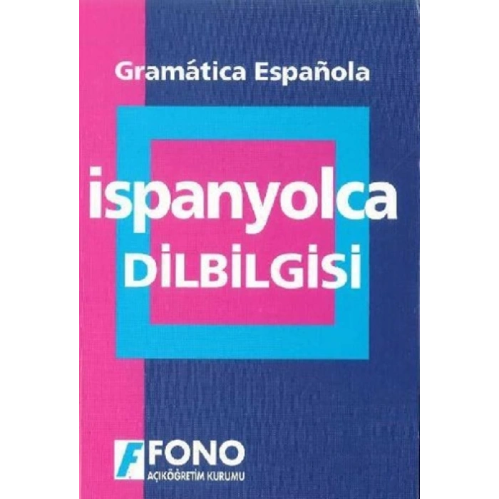 İspanyolca Dilbilgisi - Fono Yayınları