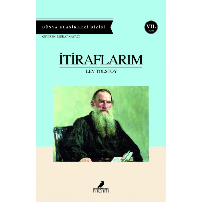 İtiraflarım - Lev Nikolayeviç Tolstoy - Anonim Yayınları