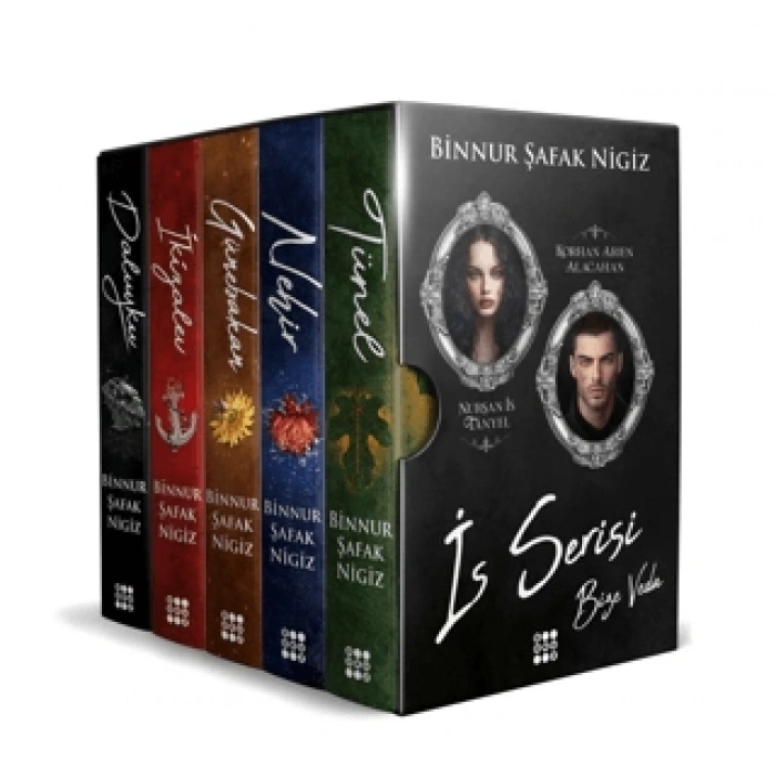 İz Serisi (5 Kitap) Takım Kutulu Ciltli - Binnur Şafak Nigiz - Dokuz Yayınları