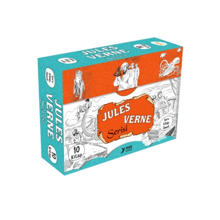 Jules Verne Serisi 4.Sınıf Hikaye Seti (10 Kitap) - Yuva Yayınları