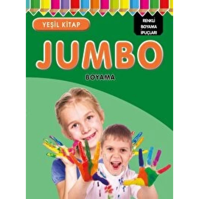Jumbo Boyama-Yeşil Kitap - Parıltı Yayınları