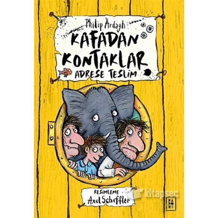 Kafadan Kontaklar Serisi 2.Kitap-Adrese Teslim-Philip Ardagh-Parodi Yayınları