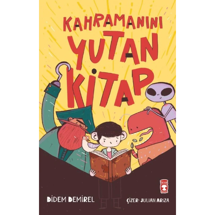 Kahramanını Yutan Kitap-Didem Demirel-Timaş Çocuk